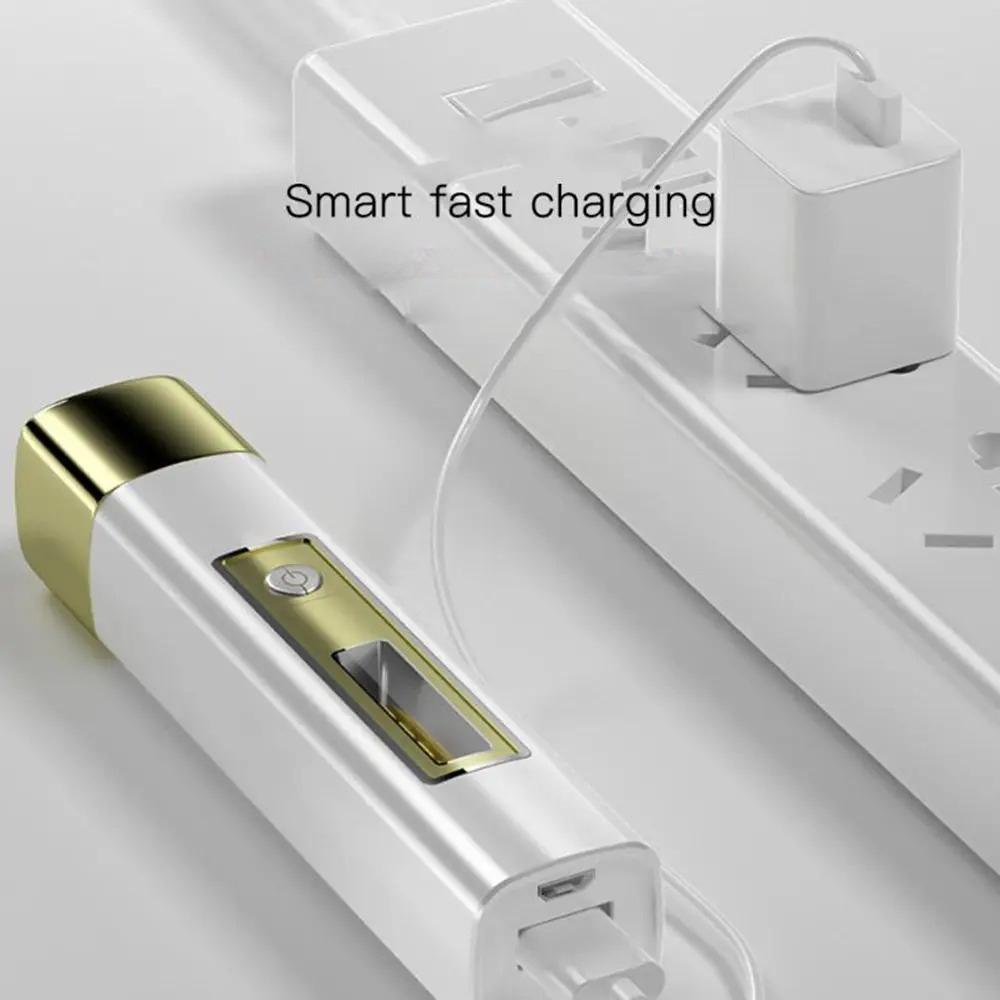 Уличный водонепроницаемый светодиодный фонарик IP68, перезаряжаемый через USB, сверхяркий фонарь, мощный фонарик, Power Bank, портативный фонарик