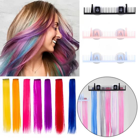 Держатель для наращивания волос с присоской, настенное крепление, вешалка для наращивания волос, сушилка для укладки париков, органайзер для хранения париков, стойка для демонстрации