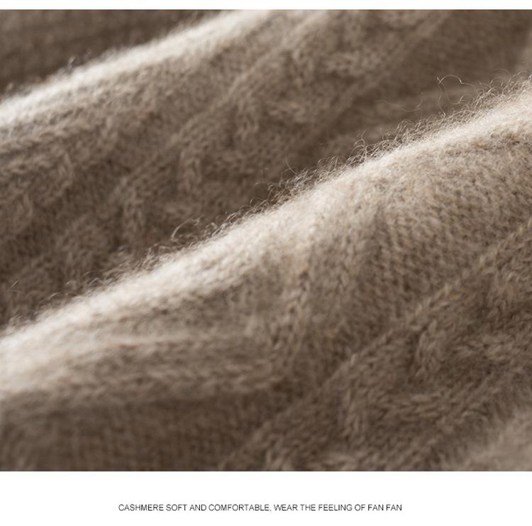 Мужской кашемировый пуловер без рукавов с V-образным вырезом: Осенне-зимний толстый свитер большого размера