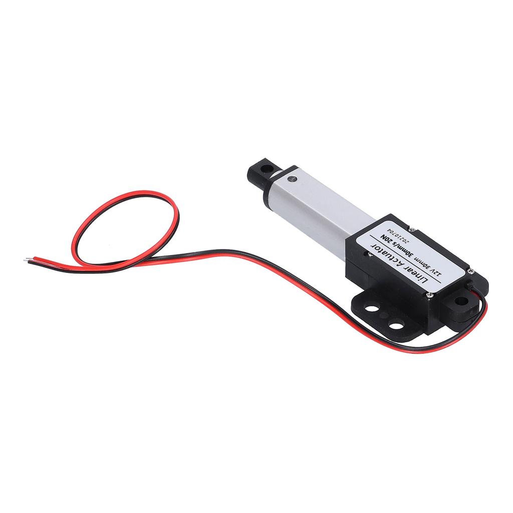 Linear Actuator 12V 30mm Stroke Low Noise Short Circuit T Type Screw Electric Linear Motion Actuator