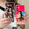 Модный прозрачный чехол для мобильного телефона Becky G для Samsung Galaxy S25 S24 S23 S22 S21Plus FE Ultra Красочная крышка