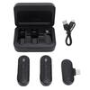 Wireless Lavalier Microphone 2.4GHz Noise Reduction Mic Set for Video Recording Live Streaming Outdo