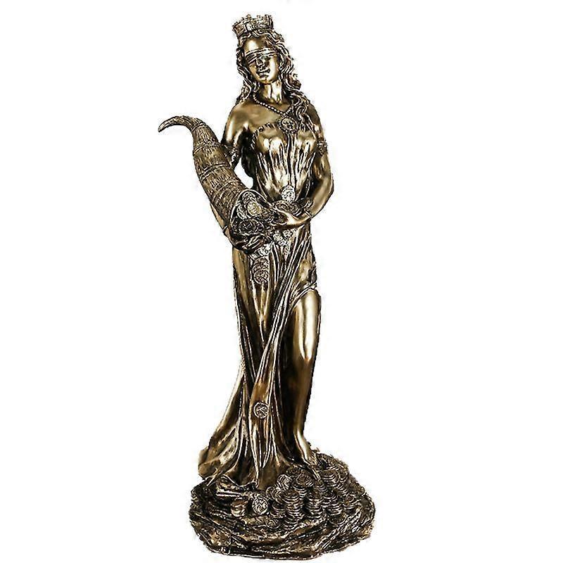 26.5cm the Greek Goddess of Wealth Figurine For Attracting Prosperity at the Cash Desk or in the Office