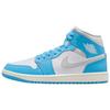 Air 1 Mid Dark Powder Blue женские кроссовки Summit-Grey White BQ6472-400