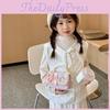 Adorable Girls Bowtie Shoulder Bag Trendy Korean Fashion Princess Chain Purse