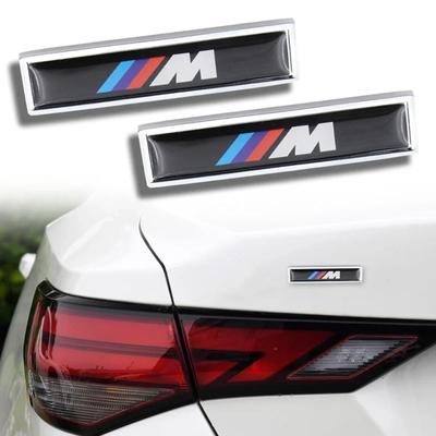 2 шт. Для BMW M 1 3 4 5 6 7 E Z X M3 M5 M6 E39 E46 E30 E28 E91 E92 автомобиля металлическая декоративная наклейка на кузов наклейка на багажник автомобиля Автоаксессуары