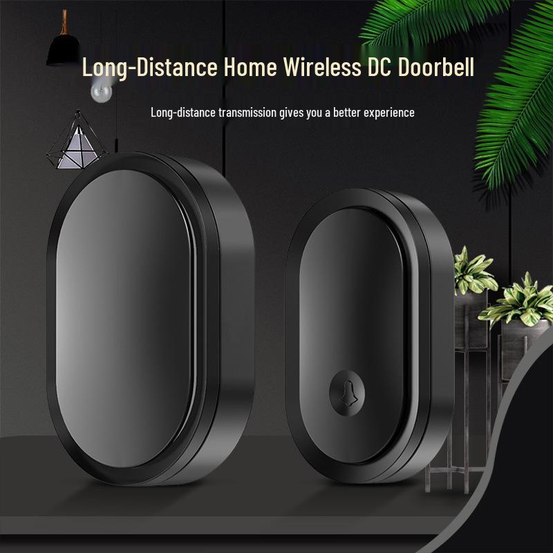 Водонепроницаемый беспроводной дверной звонок и пейджер: Работает от батареек, не требует подключения к сети, для дома и пожилых людей