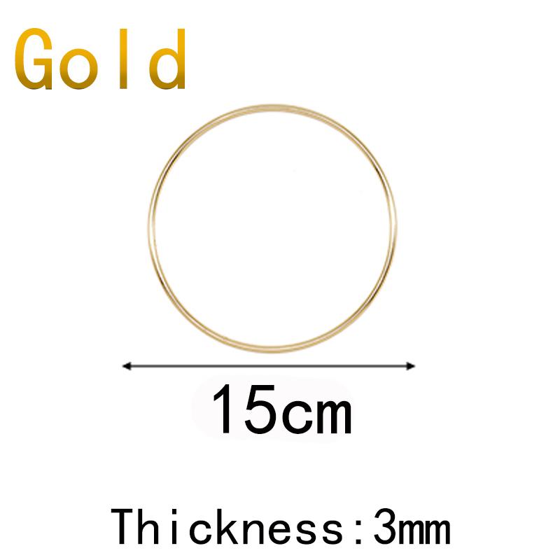 10-30 см металлический обруч венок рамка проволочное кольцо цветок гирлянда держатель кольца DIY макраме цветочный для свадебного украшения Ловец снов