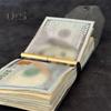 Кошелек Cash Wrap с быстрым доступом к наличным деньгам, органайзер для денег из искусственной кожи с магнитной застежкой, удобный кошелек для бармена, парикмахера