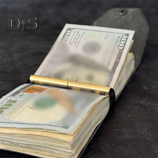 Кошелек Cash Wrap с быстрым доступом к наличным деньгам, органайзер для денег из искусственной кожи с магнитной застежкой, удобный кошелек для бармена, парикмахера