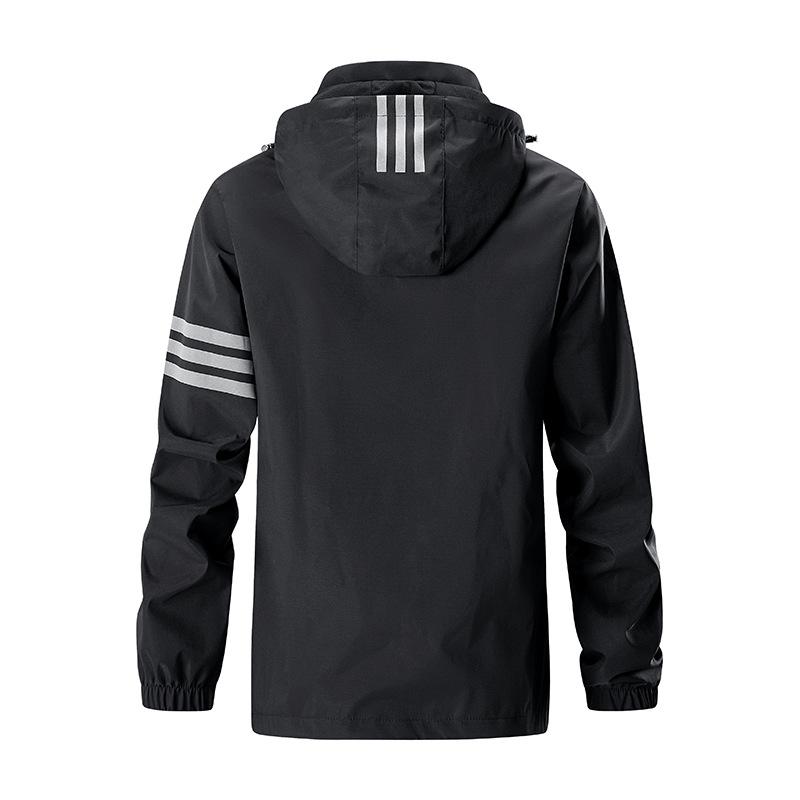 Весна и осень Новое пальто Мужская повседневная куртка с капюшоном Корейская версия Трендовая спортивная молодежная мужская куртка