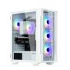 ZALMAN i3 NEO TG Белый корпус Mid-Tower для ПК с передней панелью из закаленного стекла (CS8682)