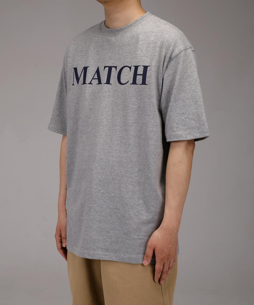 YOUNEEDGARMENTS Match Short Sleeve T-Shirt (Grey)