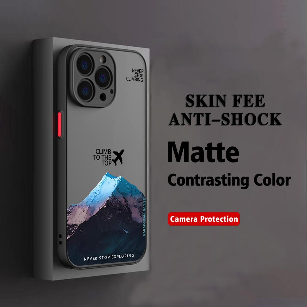 ГОРНАЯ ВЕРШИНА САМОЛЕТ Чехол для телефона Для Xiaomi Redmi Note 14 13 12 12S 11 11S 10 10S 9T 9S 8 7 Pro Plus 4G 5G Матовый Прозрачный
