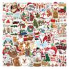 60/120 New Christmas Graffiti Stickers Suitcase Skateboard Notebook Water Cup Mobile Stickers