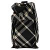 Burberry Проверьте плетеную сумку-мессенджер черную бежевую большую через плечо на плечо для женщин для ежедневных поездок на работу путешествий 80950141