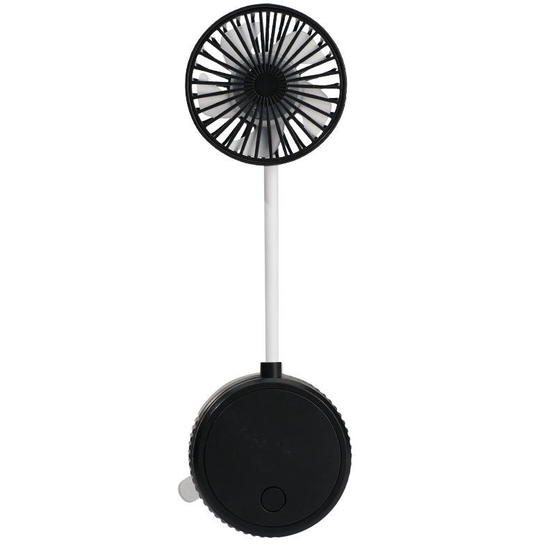 Small Fan with 3 Speed Settings Strong Airflow Low Noise USB Rechargeable Battery Operated Pocket Fan