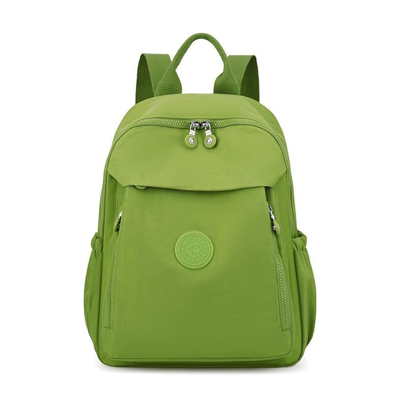 Простой рюкзак для поездок на работу, новый, большой вместимости, повседневный, модный нейлоновый школьный рюкзак, легкий, персонализированный рюкзак