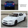 Дикая скорость 1/24 Nissan Skyline GT-R R34 модель автомобиля из сплава 1/32 JDM Коллекционная миниатюрная Voiture литая под давлением игрушечный автомобиль для мальчиков домашний декор