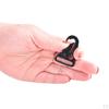 5 Pieces Clips Hooks for Outdoors Bag Backpack Attacment Accessories - Black