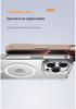 MagSafe Compatible Magnetic Clear Phone Case for iPhone 15/16 Pro Max, Skin-Like Design