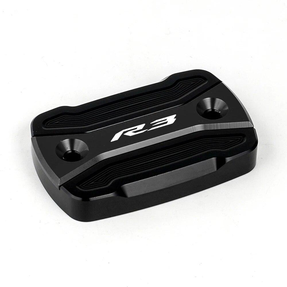 Аксессуары для мотоциклов, специальные предложения, передняя и задняя крышка главного бачка тормозной жидкости, крышка, подходит для YAMAHA YZF R3 2015-