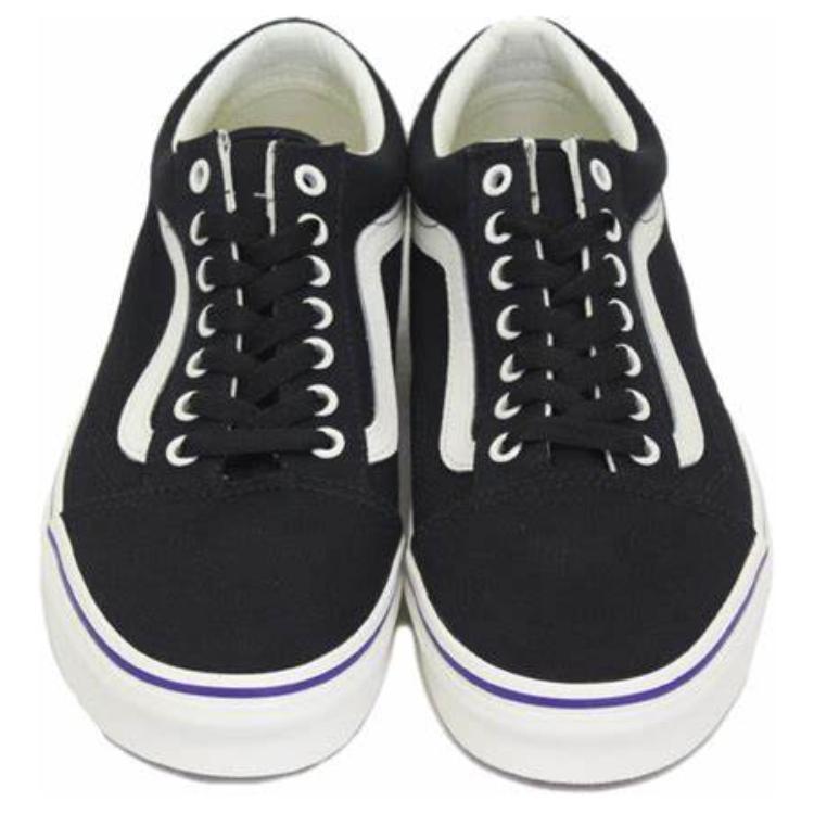 Vans Old Skool Ретро Кали Канвас Низкие Кеды для Скейтбординга Унисекс Кроссовки Черный Серый Белый VN0A3WKT40K