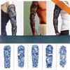 Juice Herbal Tattoo Sticker Full Arm Waterproof Male and Female Personality Big Picture Flower Arm Tattoo Sticker Arm Sticker