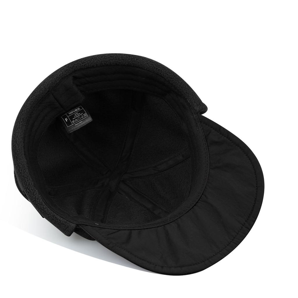 Шапка-ушанка с ушами, пилотка для холодной погоды и зимняя шапка для и снега, унисекс, уши, тепло, сноубординг, катание на лыжах, поездки на работу, уборка снега,