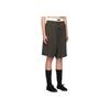 Fear of God Essentials Свободные короткие мужские штаны черные 160SP244120F