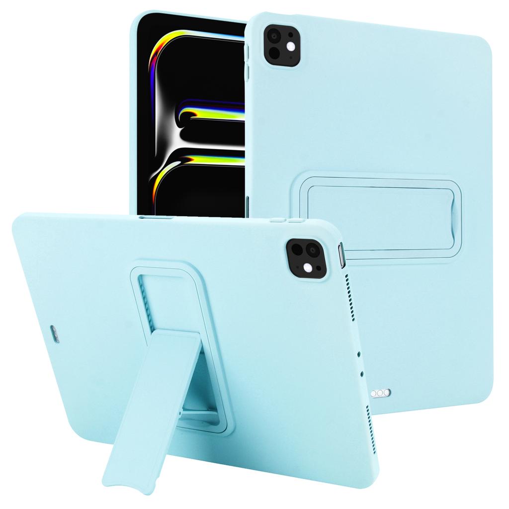 Tablet Case For iPad Pro 12.9-inch (2018) / 12.9 (2020) / 12.9 (2021) / 12.9 (2022) TPU + PC Skin-Friendly Kickstand Tablet Cover