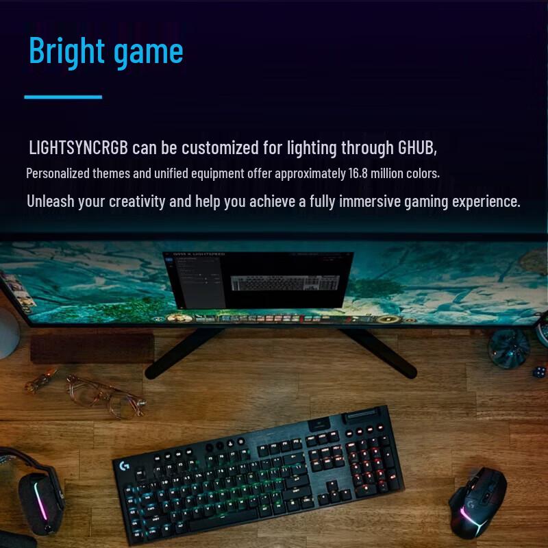 Игровая клавиатура Logitech G915 X-C с низкопрофильными клавишами