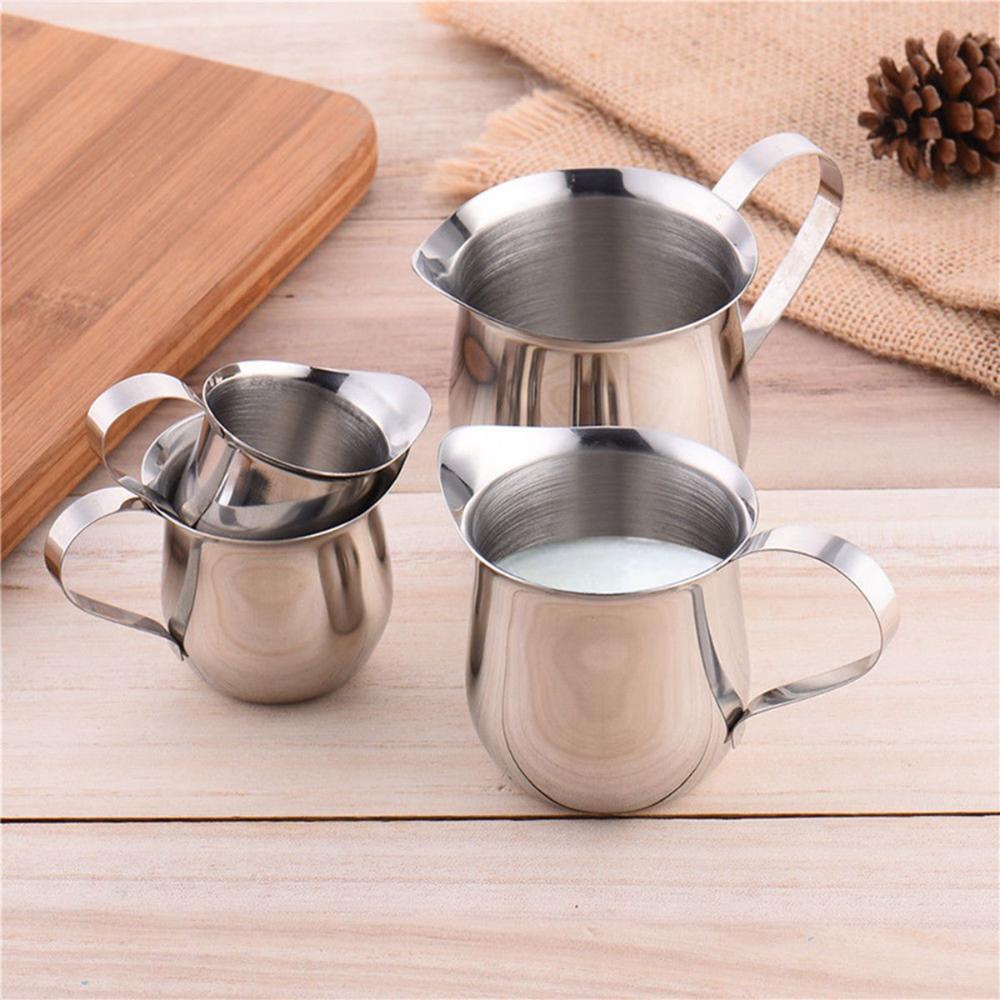 Barista Home Stainless Steel Kitchen Mugs Milk Frothing Pitcher Steaming Pitcher Coffee Cup
