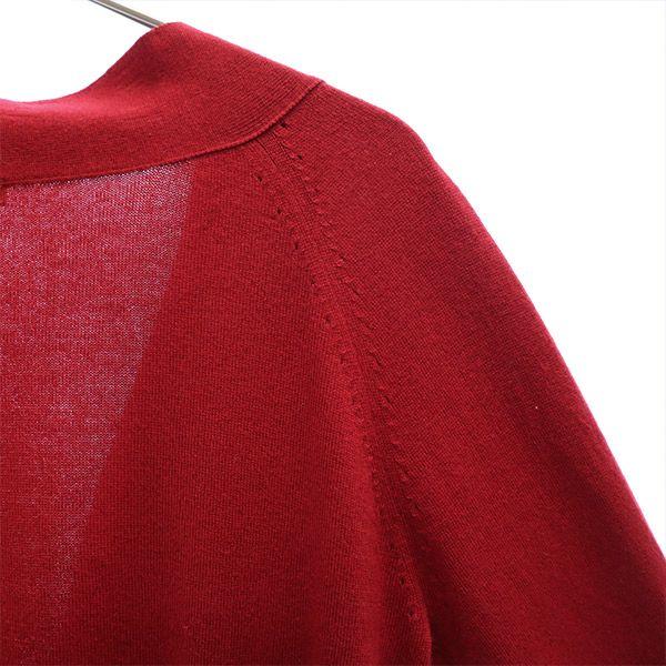 TO BE CHIC Кардиган вязаный с длинным рукавом из шелковой смеси 2 Красный Женский Б/У