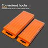 1Pcs Orange Drill Bits Storage Box Plastic Hardware Tool Box  For Twist Drill Tap Accessories