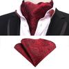 Men's Polyester Retro Tie, Scarf, and Pocket Square Set