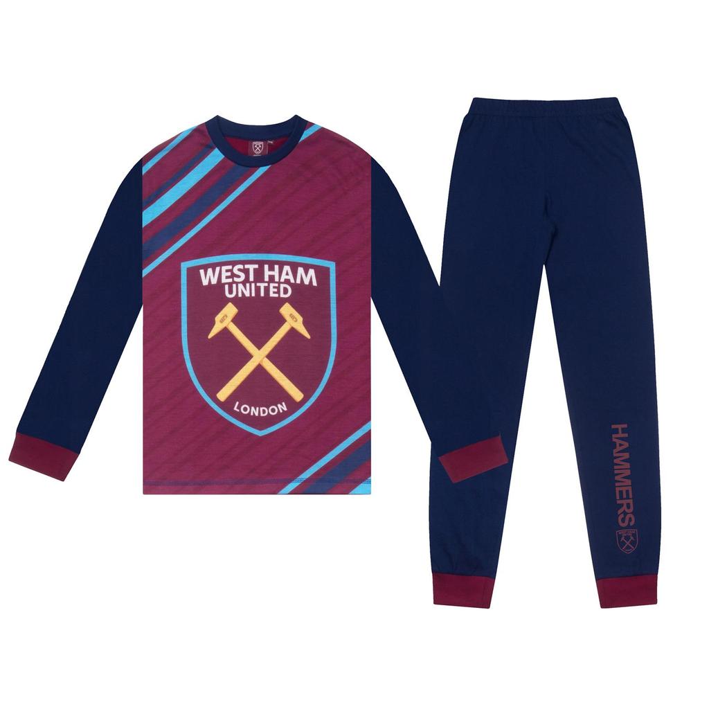West Ham United FC Boys Lucas Paqueta 10 Long Pyjama Set