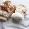 Теплые перчатки с оленьим узором, утолщенные плюшевые перчатки, воротник, манжеты для ног, рождественская тематика, регулируемые ремешки, зимний головной убор