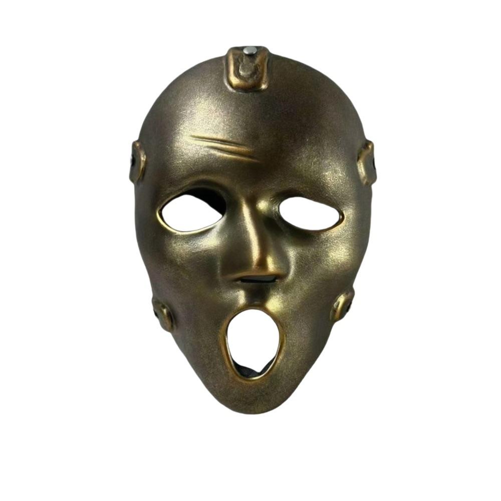 Ghostface Screaming Mask Halloween Horror Resin Mask Haunted Room Escape Dress Up Props Ghostface