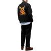 Polo Ralph Lauren Dragon Pattern Printed Polo Collar Single-Breasted Long Sleeve Jacket Men Jacket Black 710926916-001