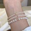 Exquisite Minimalist Pearl Beaded Bracelet for Women - High-End, Versatile, Fashionable Design