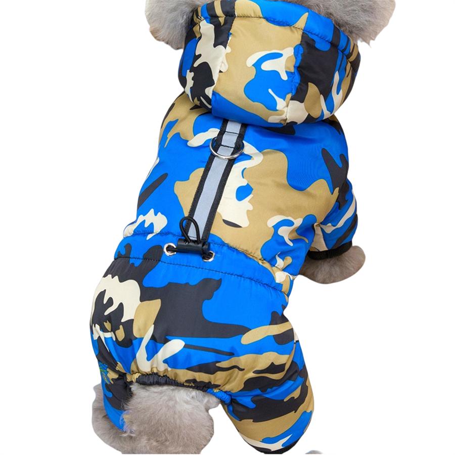 Winter Warm Pet Dog Jumpsuit Waterproof Camouflage Dog Clothes For Small Dogs Chihuahua Jacket Thicken Yorkie Costumes Coat 2024