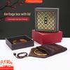 Tiandi Retro Gold Jewelry Box - Ancient Heritage National Style Bracelet Packaging Box