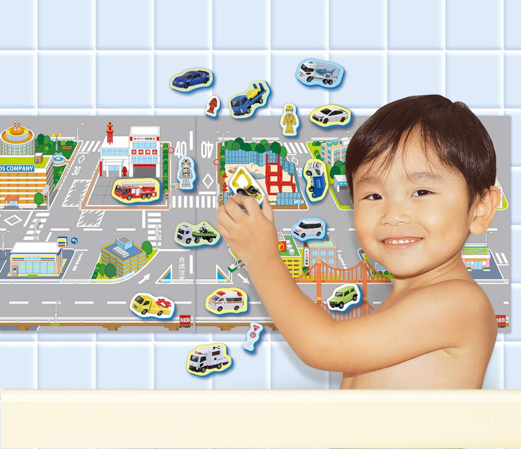 Tomica Bath Petapeta! Deluxe