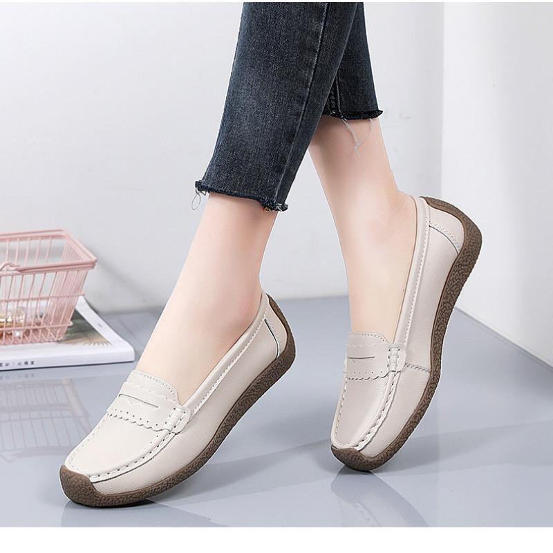 Новая весенняя женская модная и универсальная обувь для мам на плоской подошве и нескользящая женская обувь