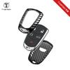 Cadillac XT4 XT6 CT5 CT6 T-Carbon Key Shell: True Carbon Fiber Forged Pattern