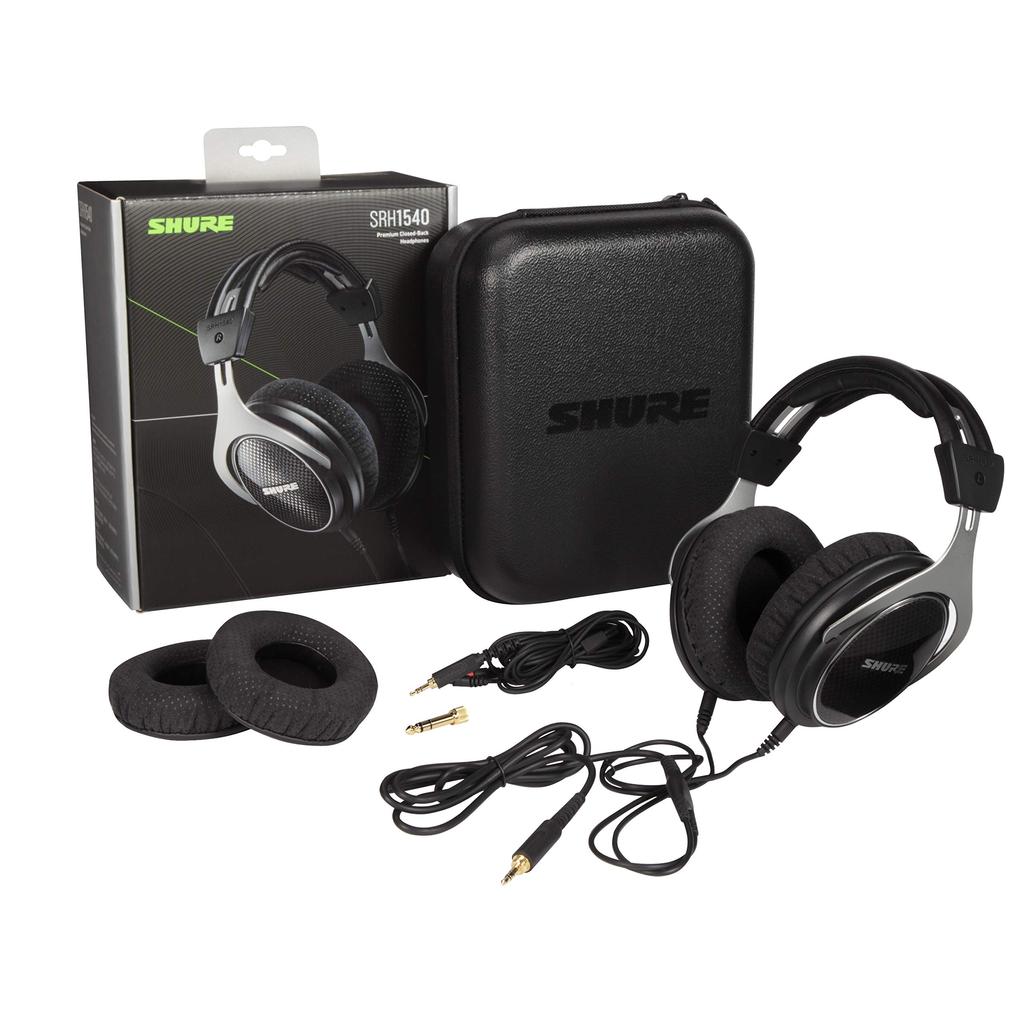 SHURE Studio Headphones Over-Ear SRH1540-BK-A