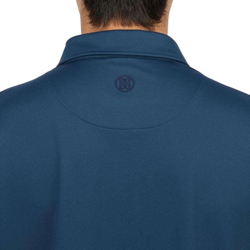 Galleria G Fore Golfwear Мужская футболка с воротником и коротким рукавом Gmp000008 Storm