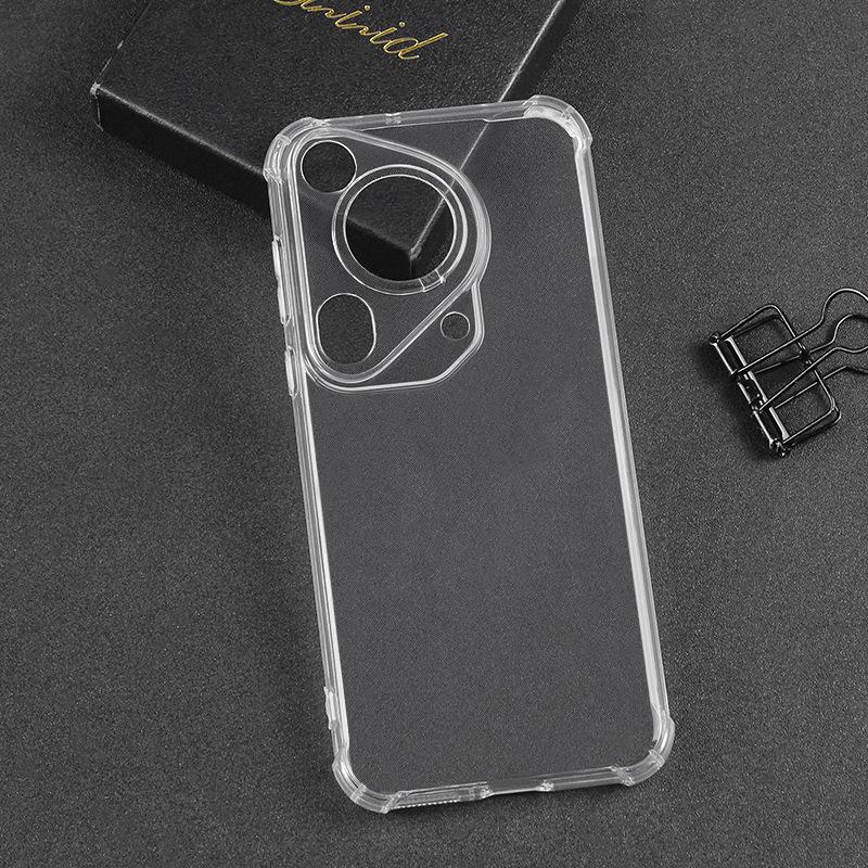Подходит для Huawei Pura 90 четырехсторонний противоударный чехол для мобильного телефона Pura 80 PRO 5G прозрачный мягкий чехол из ТПУ