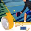 1 Roll Outdoor Pickleball Court Marking Tape Badminton Gym Limit Marking   Tape Sports Field Boundary Tape for Basketball Tennis Pickleball Court